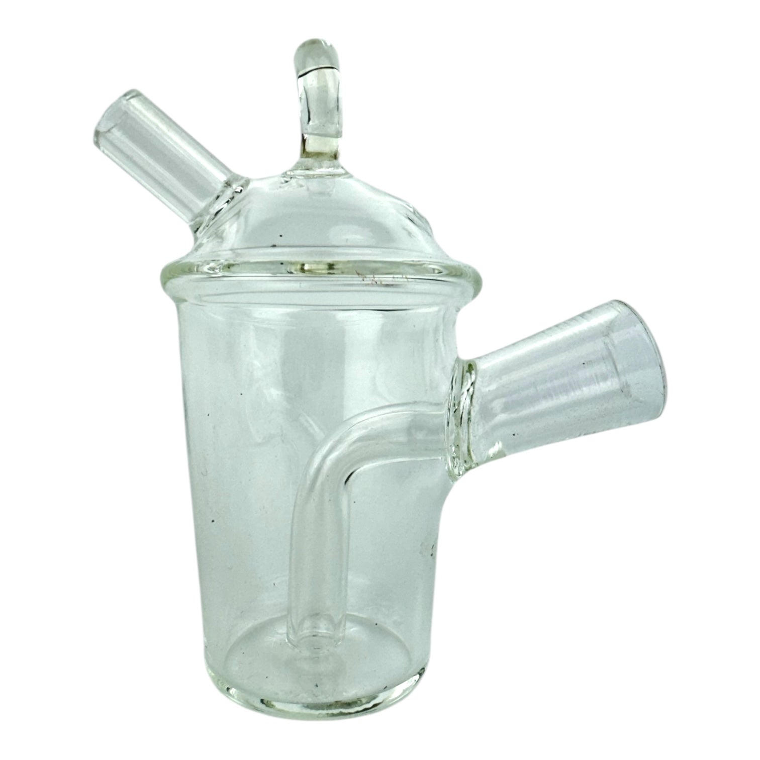 Cup Blunt Bubbler Glass Pendant 