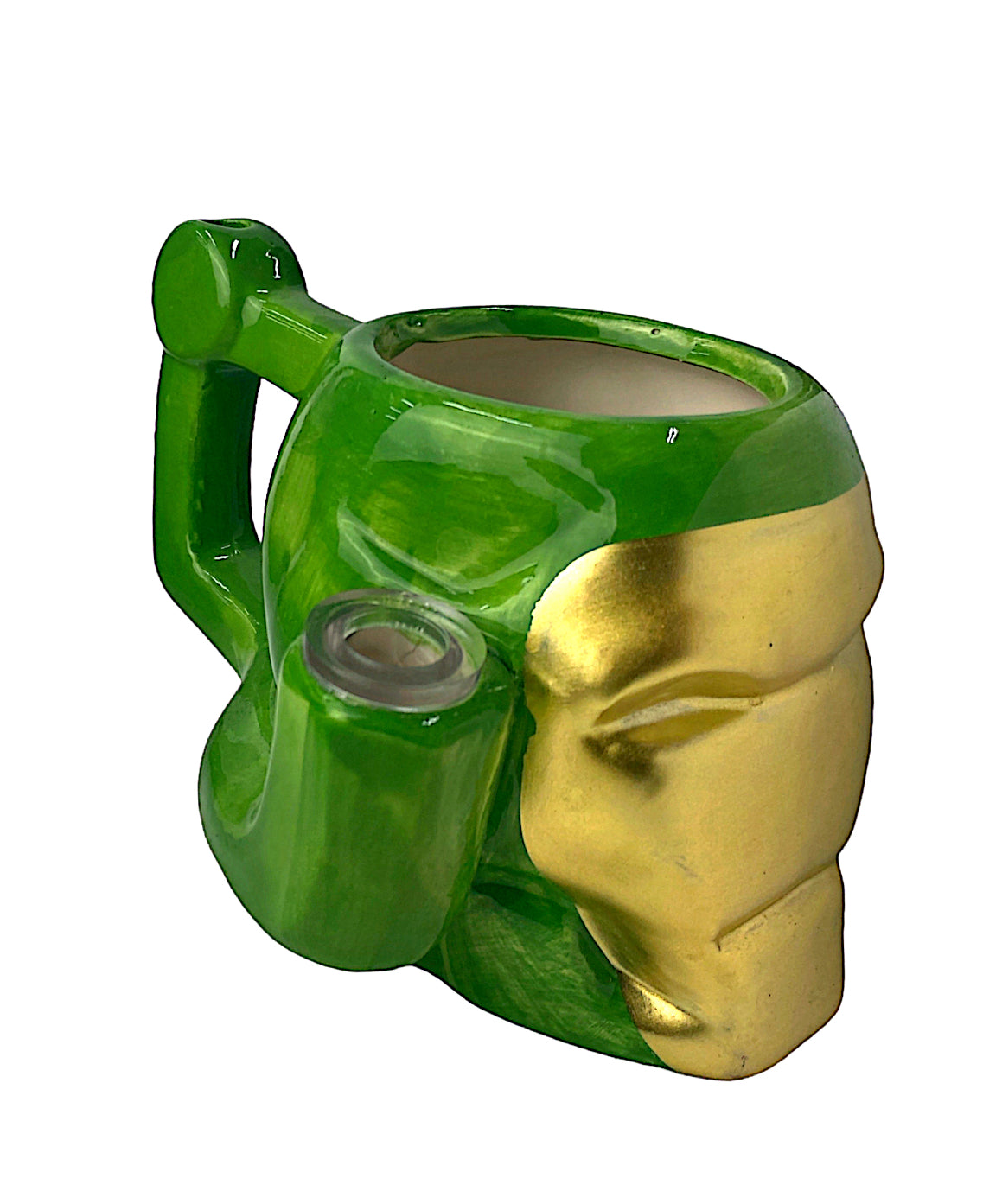 I Man Smoking Ceramic Pipe Mug