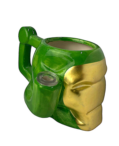 I Man Smoking Ceramic Pipe Mug