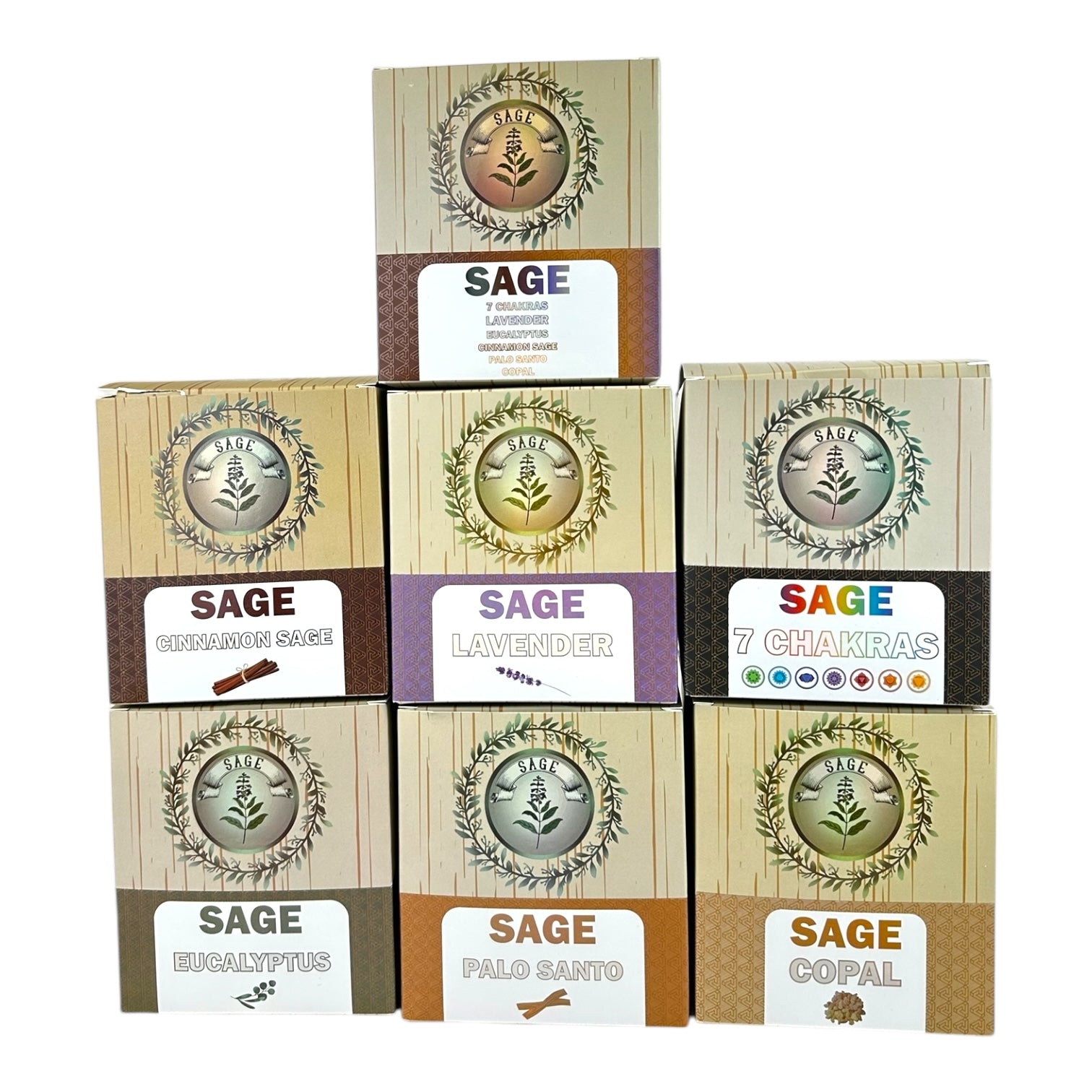 Sage Incense - 6 Bundles per Box