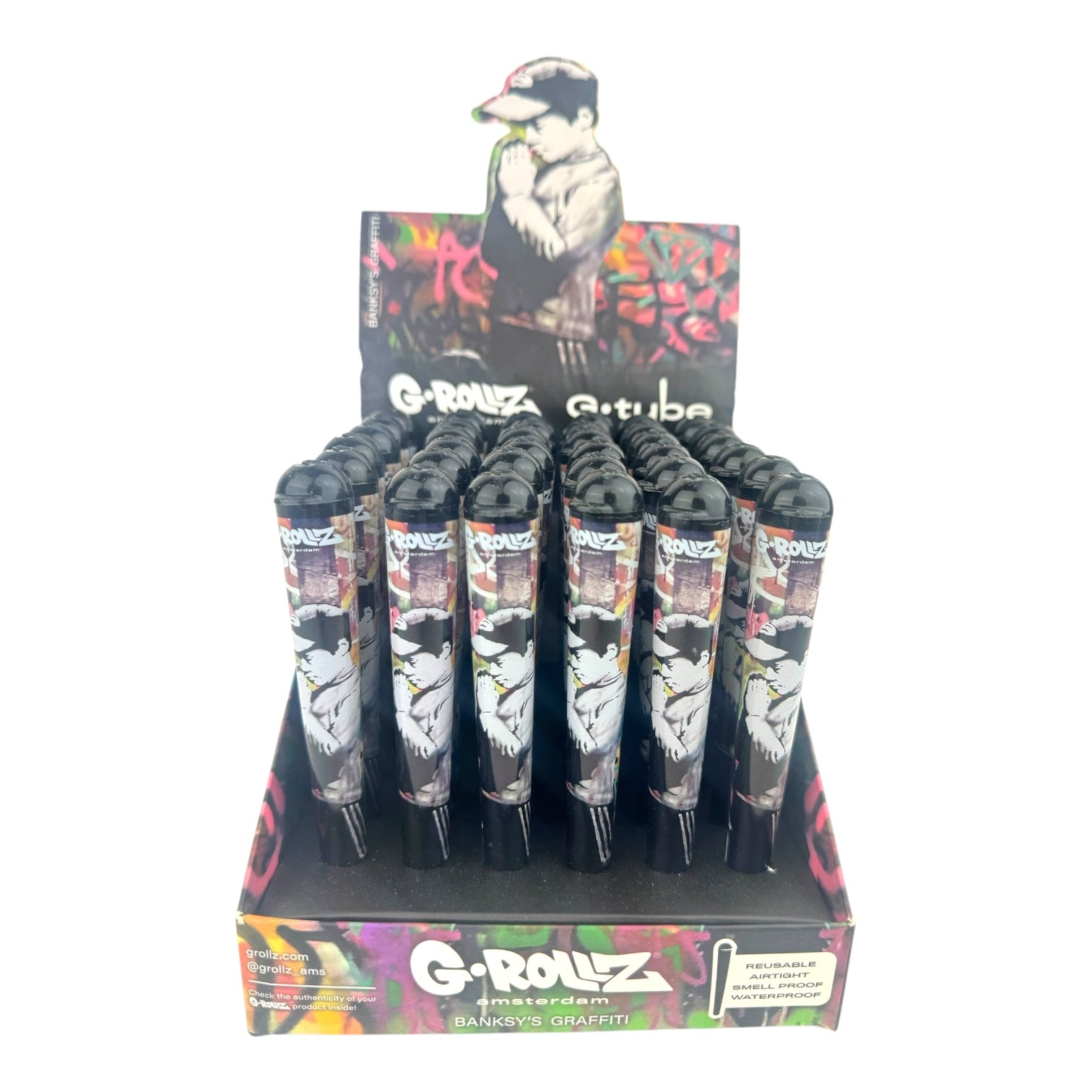 G-Rollz G-Tubes Plastic Cone Holders (36ct Display)