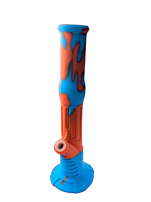 14" 2-Piece Silicone Water Pipe