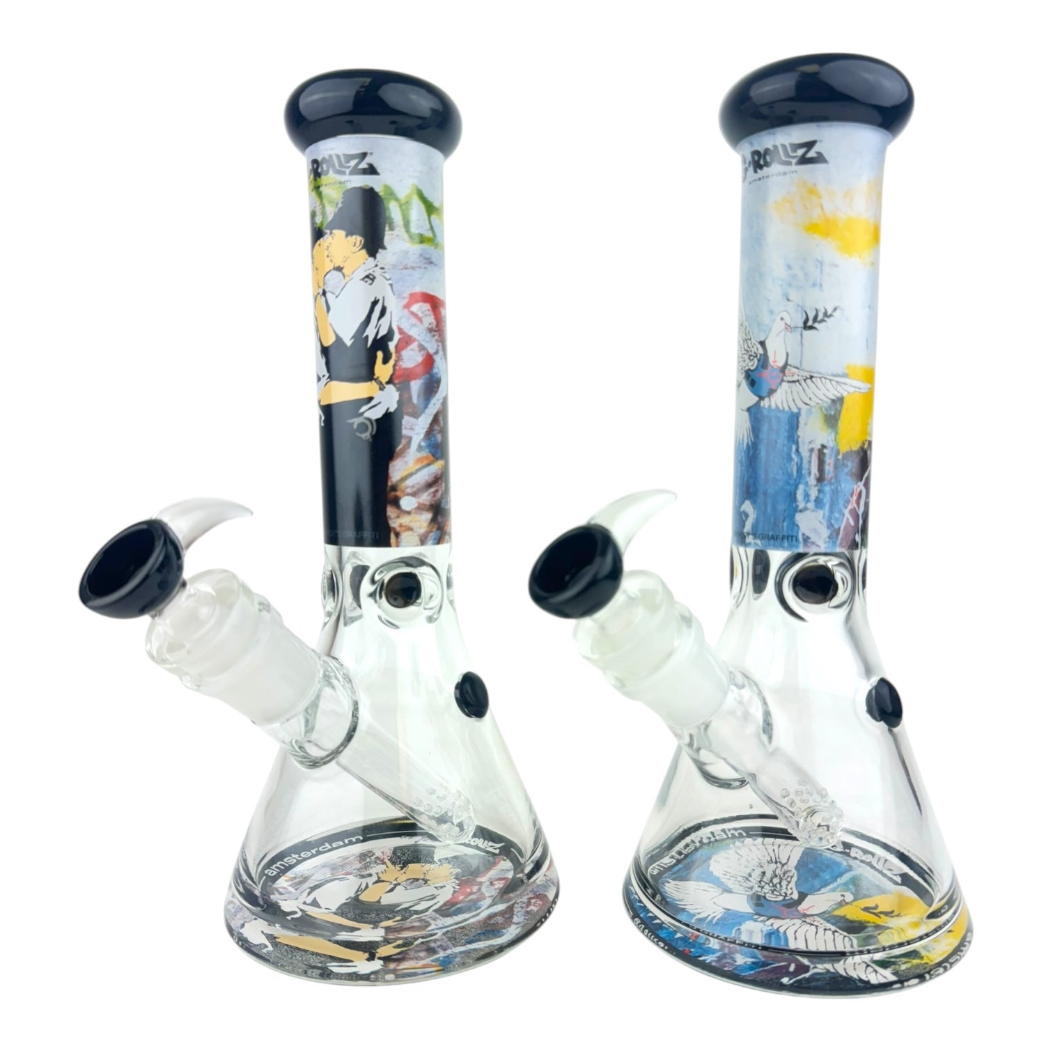 G-Rollz 12.5" Thick Beaker Glass Water Pipe