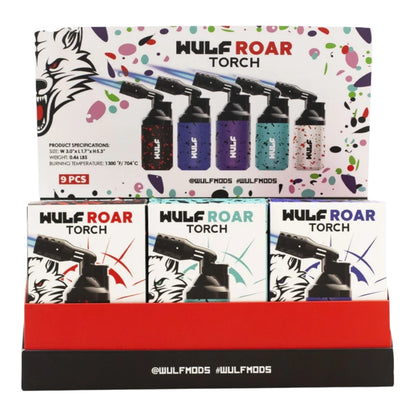 Wulf Roar Torch 9pc Display