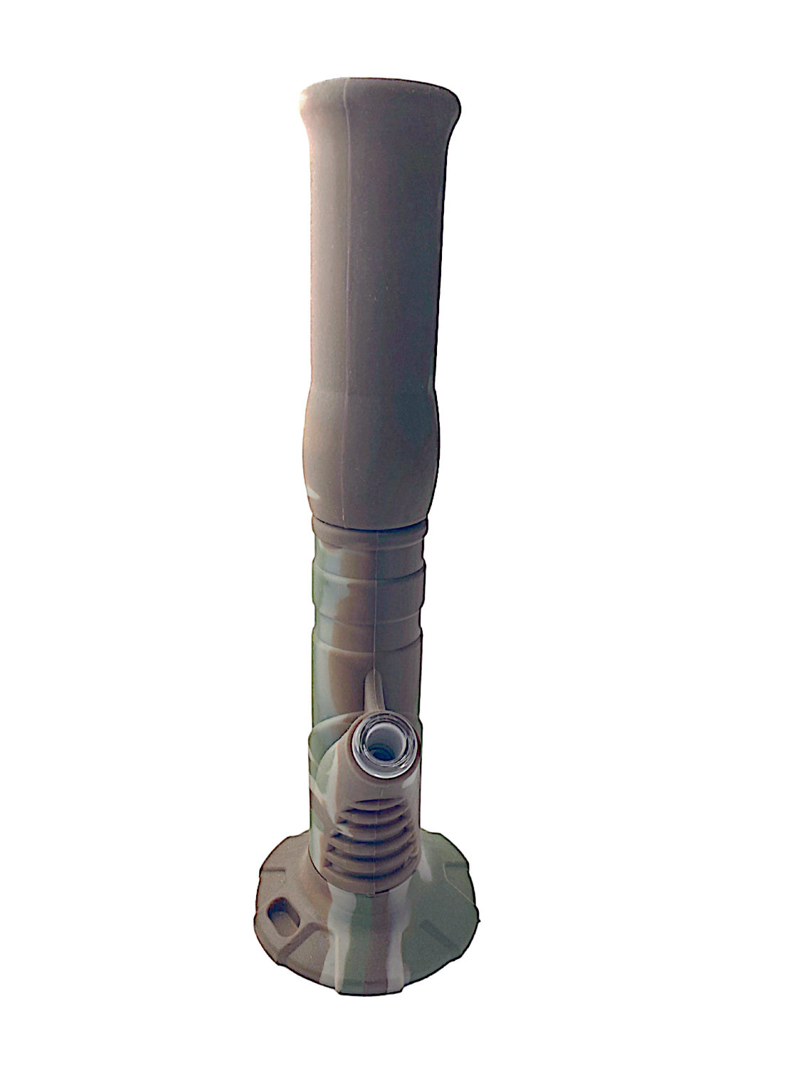 14" 2-Piece Silicone Water Pipe