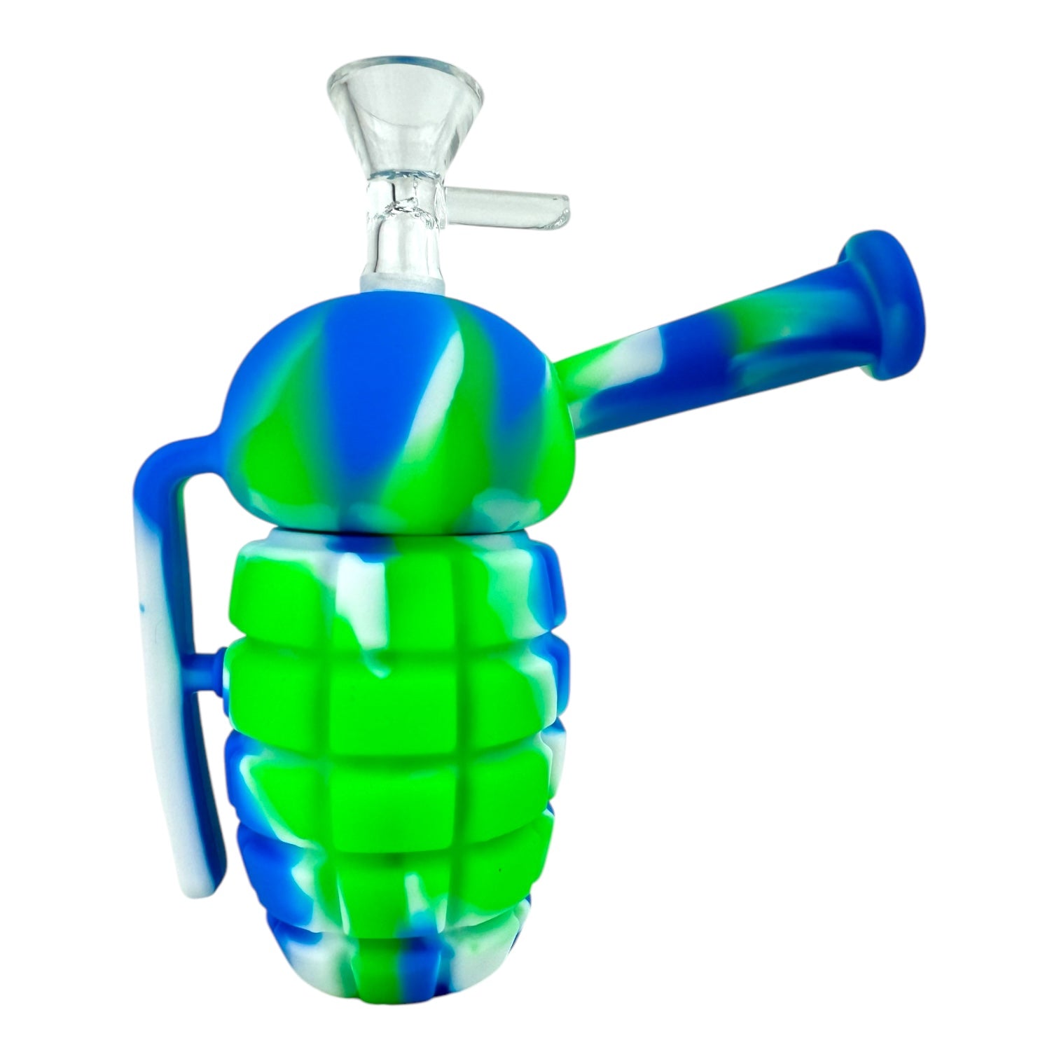 5" Silicone Grenade Water Pipe "SWP-123" (Assorted Colors)