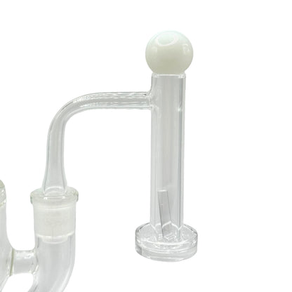 Lollipop QSeries 9 | 14mm Male 90° | Fully Welded Quartz Terp Slurper Banger Set - QZ 109