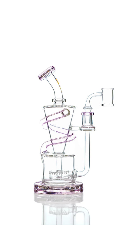 MK136- 10″Twister Recycler Rig