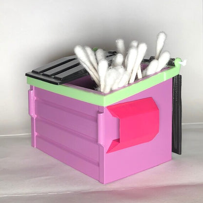 Dabber Box Cotton Swab Dumpster