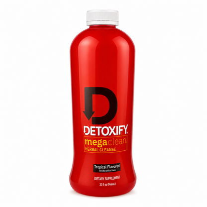 Detoxify Mega Clean 32 fl oz Tropical Flavor