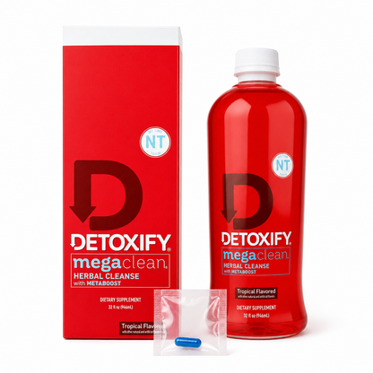 Detoxify Mega Clean Herbal Cleanse with Metaboost 32oz