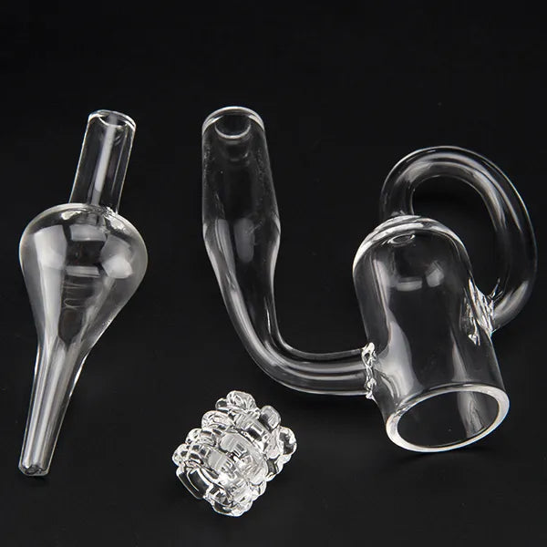 Diamond Knot Loop - Quartz Banger & Carb Cap