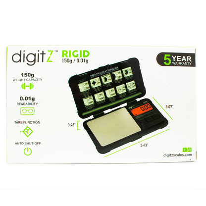 DigitZ Rigid 150g x 0.01g Digital Scale