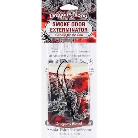 Smoke Odor Exterminator 1.0 Oz  Car Freshener -12pc Display