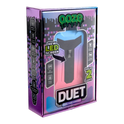 Dual cart vape battery