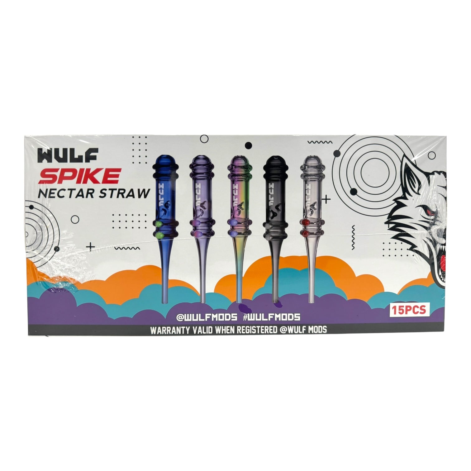 Wulf Spike Nectar Straw (15pc Display)
