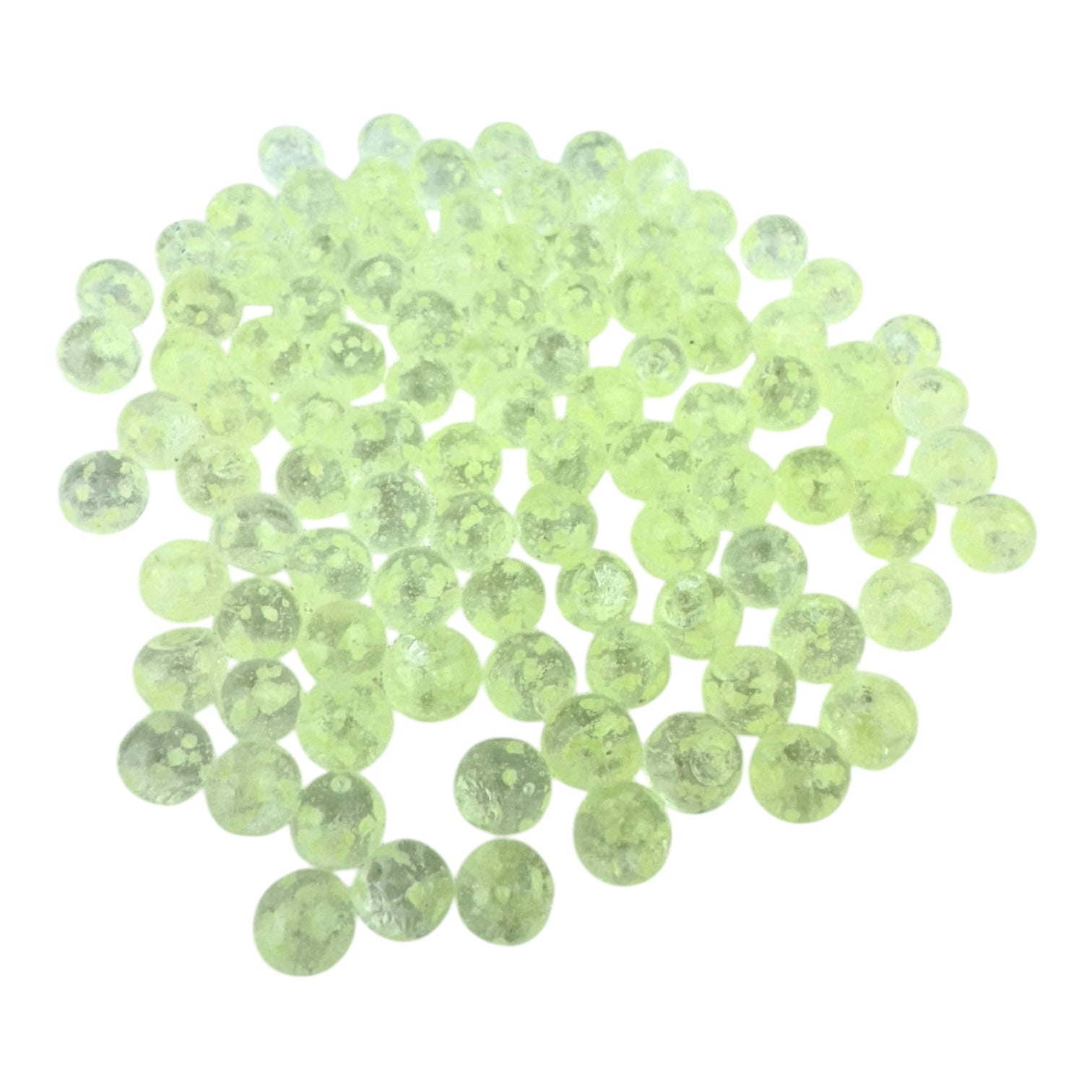 Glass Glow in the Dark Pearls (100 pcs)
