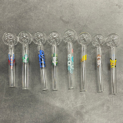 8" Jumbo Oil Burner Decal Pack of 8 - Assorted Design