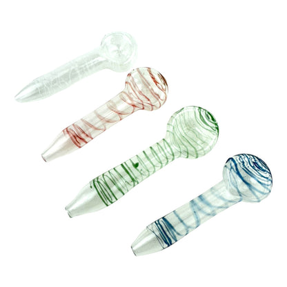3" Popcorn Glass Hand Pipe