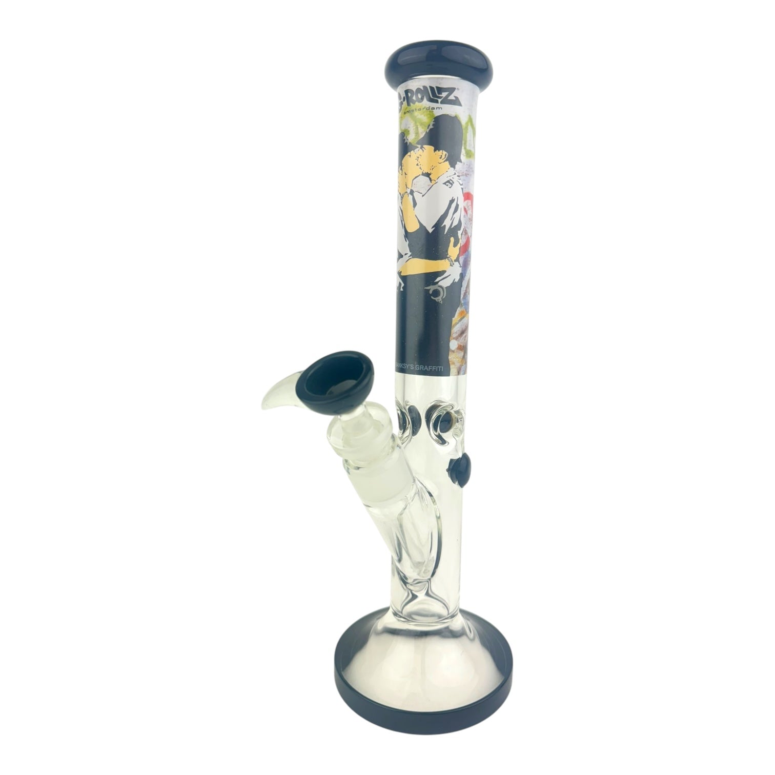 G-Rollz 13.5" Straight Small Tube Glass Water Pipe