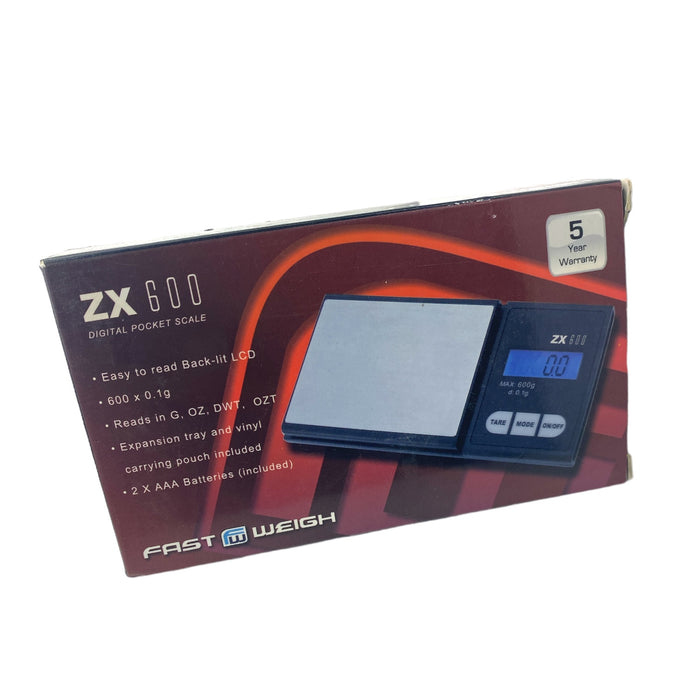 ZX600 Fast Weigh Scale 600 x 0.1g