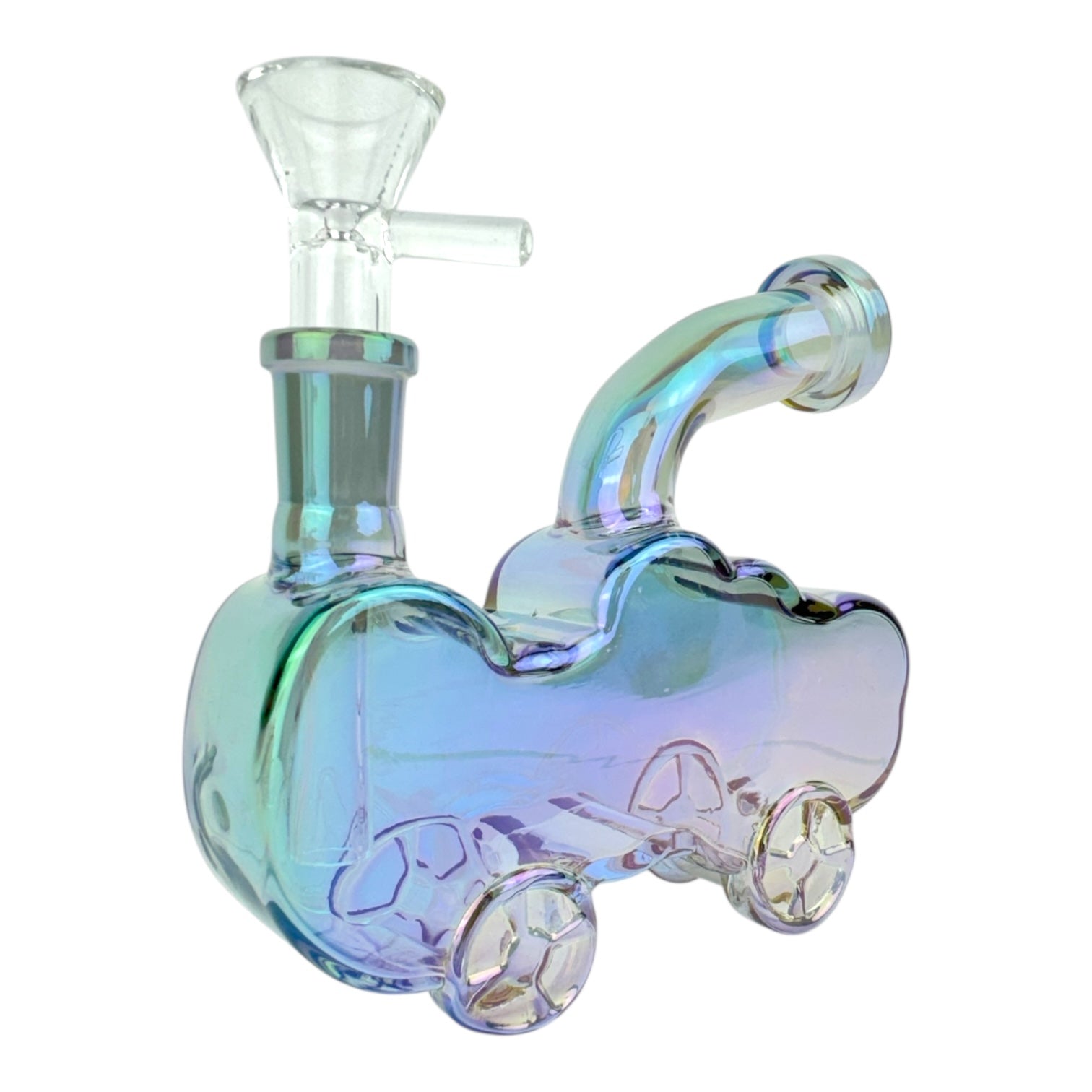 5" Cloud Car Glass Water Pipe (Assorted Colors)