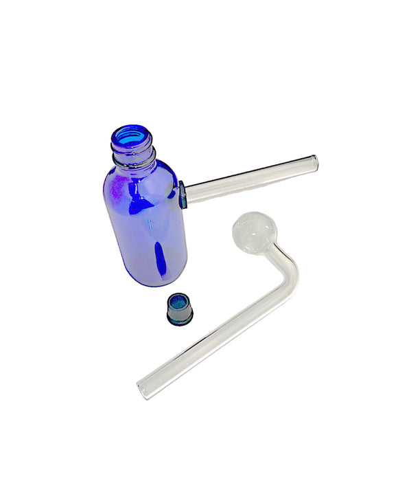 Solid Color 3pc Oil Burner Water Pipe