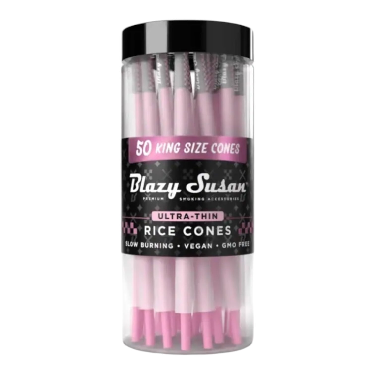 Blazy Susan Ultra Thin Rice Cones Jar