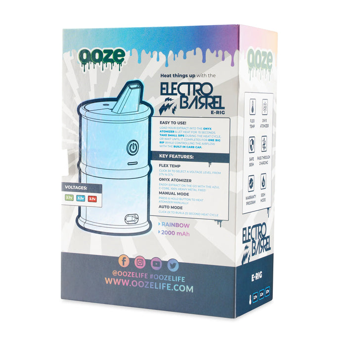 Ooze Electro Barrel E-Rig – C-Core 2000 MAh – SmokeTokes