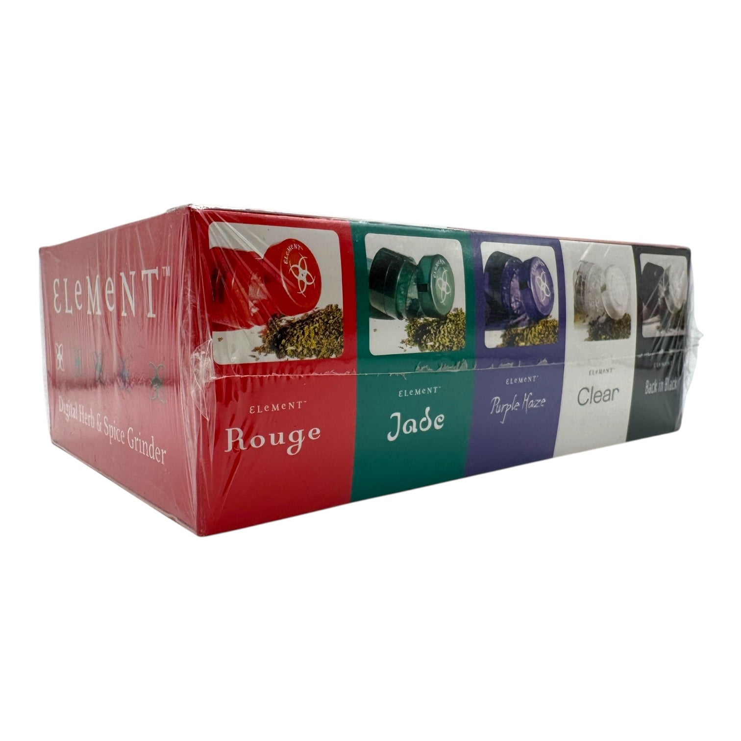 Element Digital Herb & Spice Grinder 6pc Display