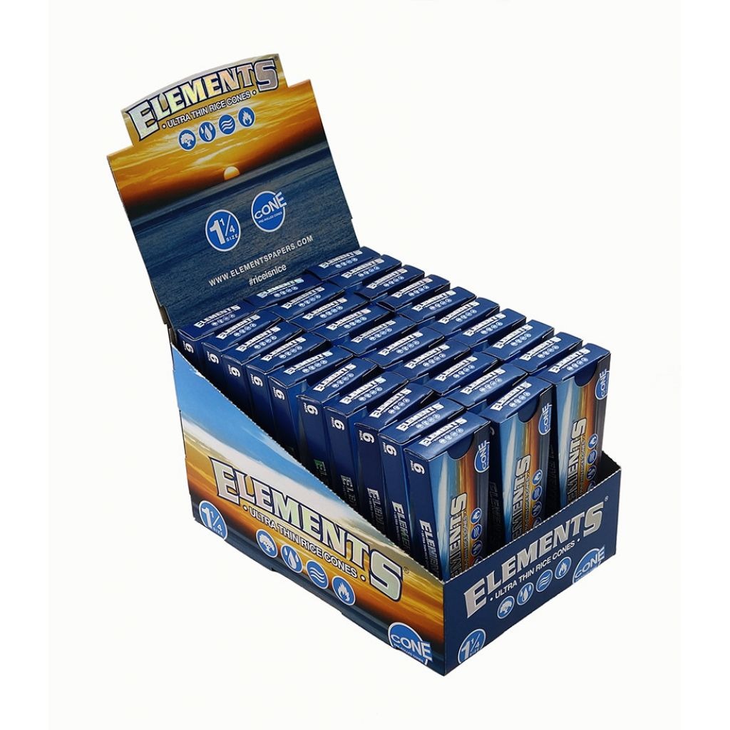 Elements Cone 11/4 6ct I 30Pk/Dis I 8Dis/Cs