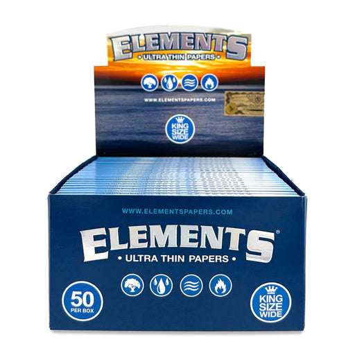 Elements King Size Rice Papers, 50 pk, LuvBuds