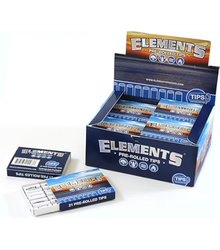 Elements Pre-Rolled Rolling Tips