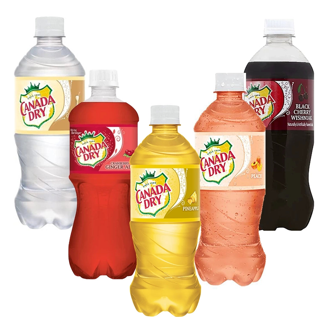 Exotic Soda Canada Dry 20Fl oz (24/cs)