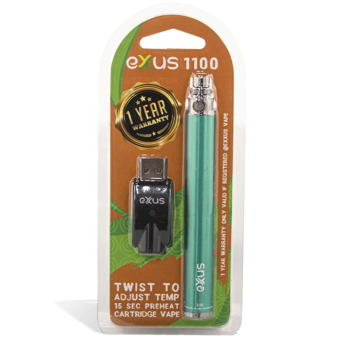 Exxus 1100mah Battery and Charger Blister Pack