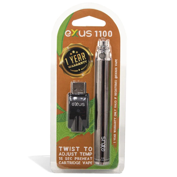 Exxus 1100mah Battery and Charger Blister Pack