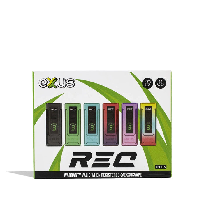 Exxus Rec Cartridge Vaporizer Battery (12pcs Display)