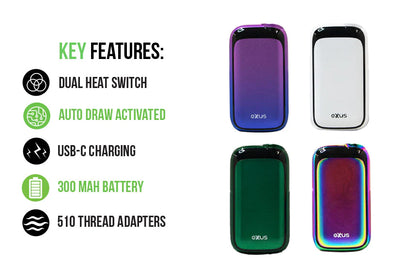 Exxus Rizo Cartridge Vaporizer Battery