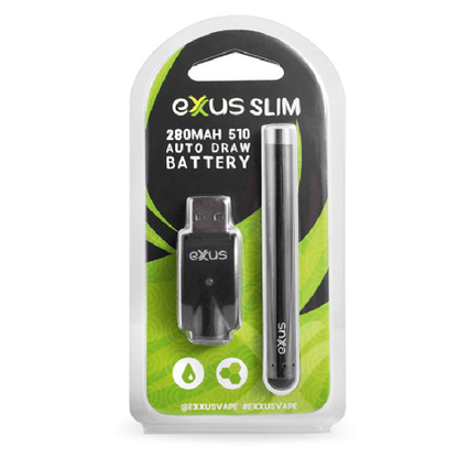 Exxus Slim Auto Draw Cartridge Battery Blister Pack