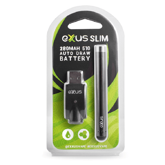 Exxus Slim Auto Draw Cartridge Battery Blister Pack