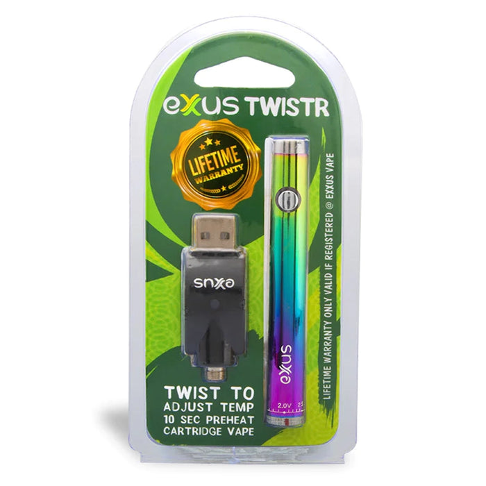 Exxus Twistr Battery Charger And Blister Pack
