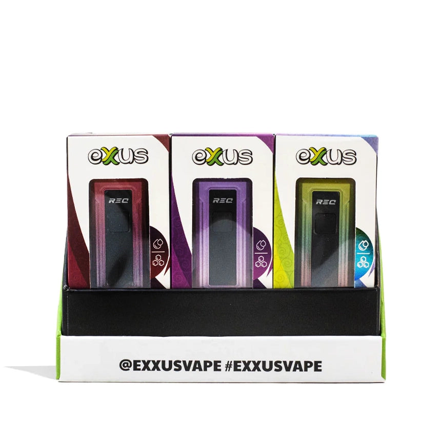 Exxus Rec battery 12pcs display