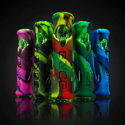 Eyce Steam Roller Pipe Proteck Series Silicone & Glass