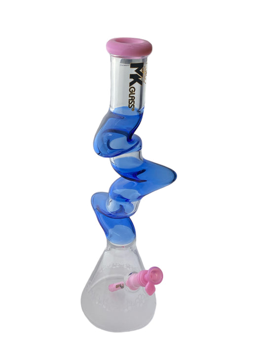 MK20 - 18″ MK100 Honey Frosted Zinger Water Pipe