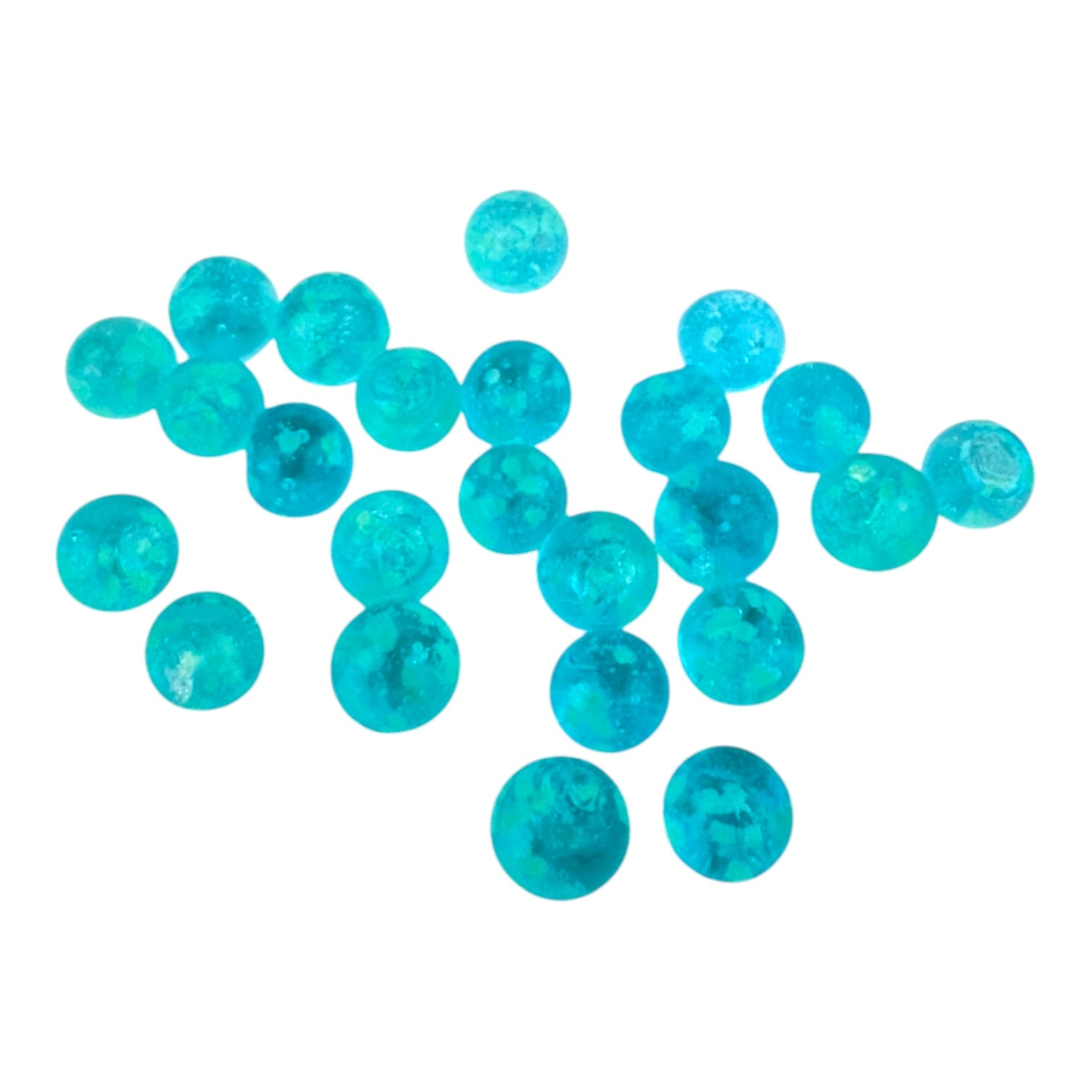 Glass Glow in the Dark Pearls (100 pcs)