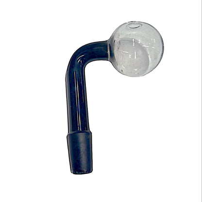 Solid Color Stem Clear Bowl 14MM GG Attachment Oil Burner (Pack Of 25)