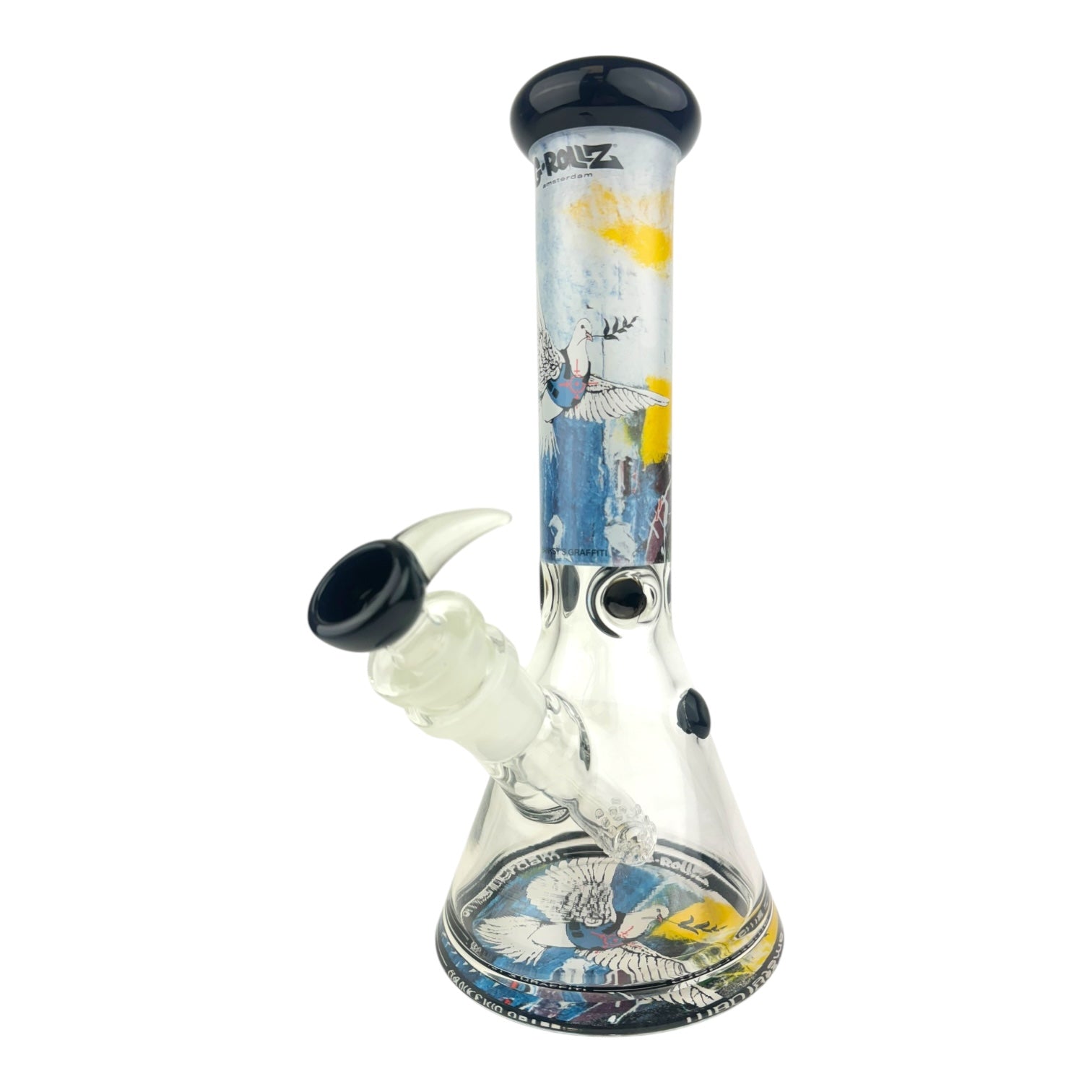 G-Rollz 12.5" Thick Beaker Glass Water Pipe