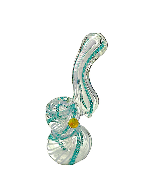 5.5" Slime Wig Wag Bubbler (Assorted Colors)