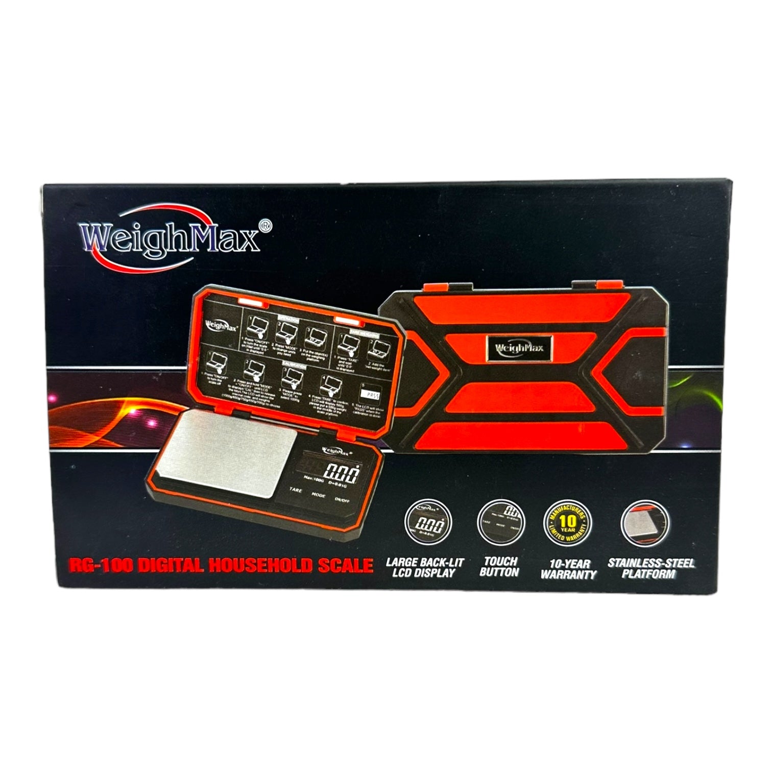 WeighMax RG-100 100g Digital Household Scale