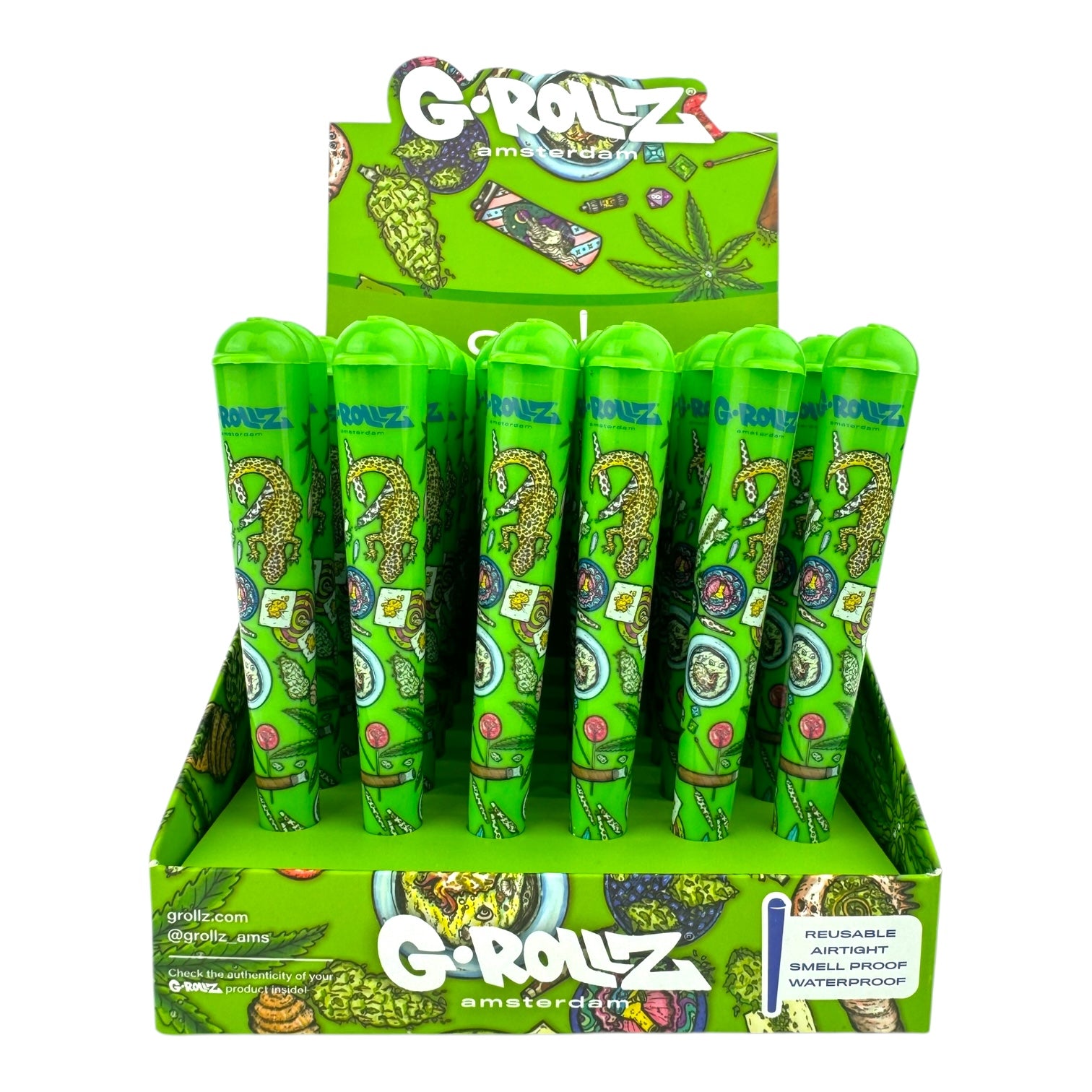G-Rollz G-Tubes Plastic Cone Holders (36ct Display)